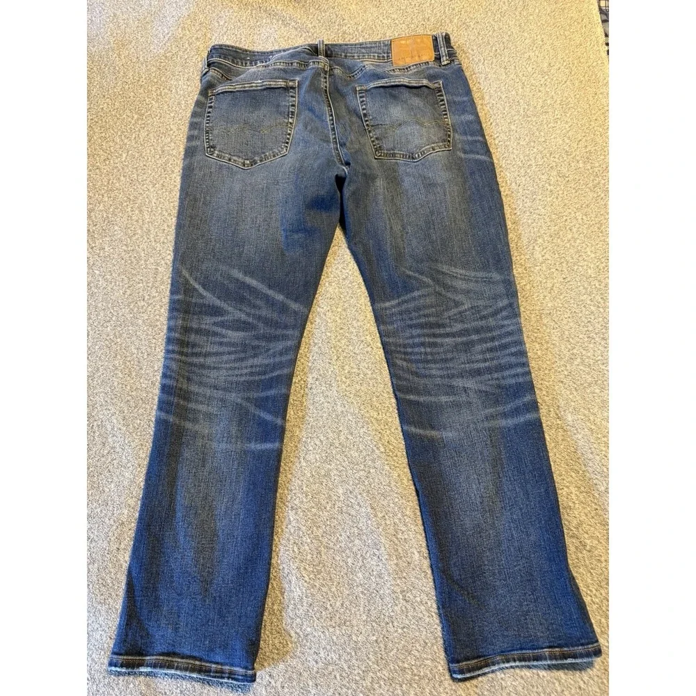 American Eagle Outfitters Airflex Jeans 36x30 Distressed‎ Stretch